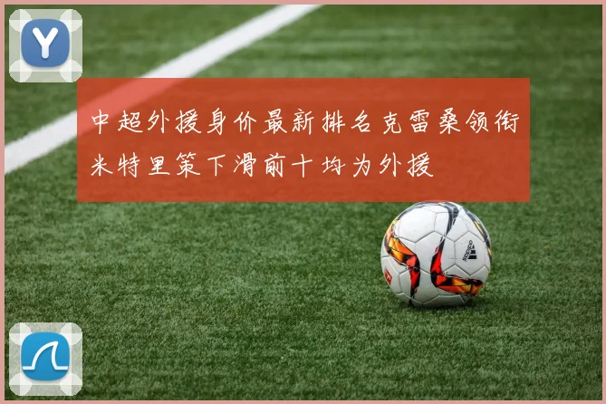 中超外援身价最新排名克雷桑领衔米特里策下滑前十均为外援